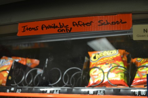 With a new year comes new changes. Slabs of orange tape are plastered over every vending machine stating, “Items only available after school.” Though several students are completely oblivious to the change, the few students that were interviewed gave reporters an earful. 