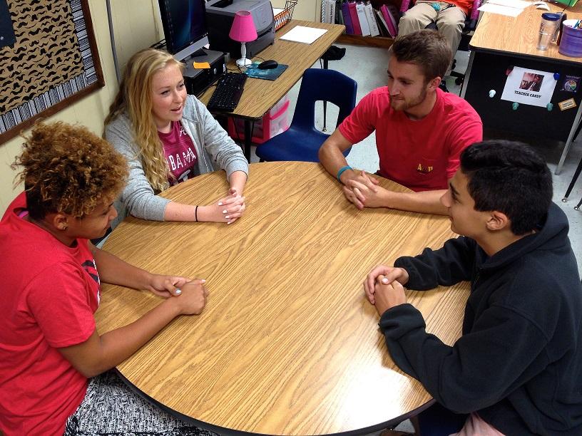 Seniors Akilah Alwan,  Molly Cooper, Billy Nichols, and Michael Thomas discuss their possibilities for being chosen as senior superlative winners.
