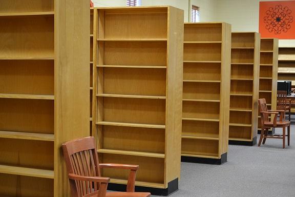 The empty shelves often receive puzzled glances, but the media specialists would love students to know that they have huge plans in store. The areas that were underutilized will get a makeover and complete by 2017 with media scapes, collaborative working areas, and comfier seating.