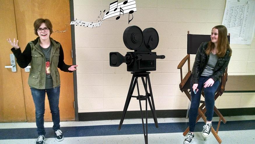 Long-time musical fans senior Kayley Rapp and sophomore Kat Shambaugh feel excited towards the idea of their favorite musicals becoming feature films.