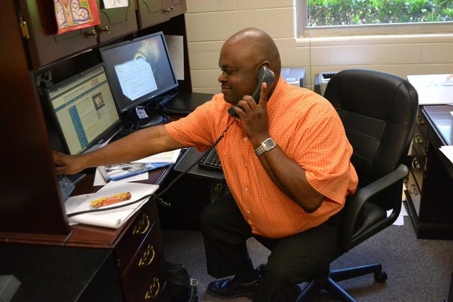 Dr. Shropshire works tirelessly for his students to ensure their success beyond high school. Students actively seek his guidance for college advice, which courses will advance them, and how to get through the stress of high school.