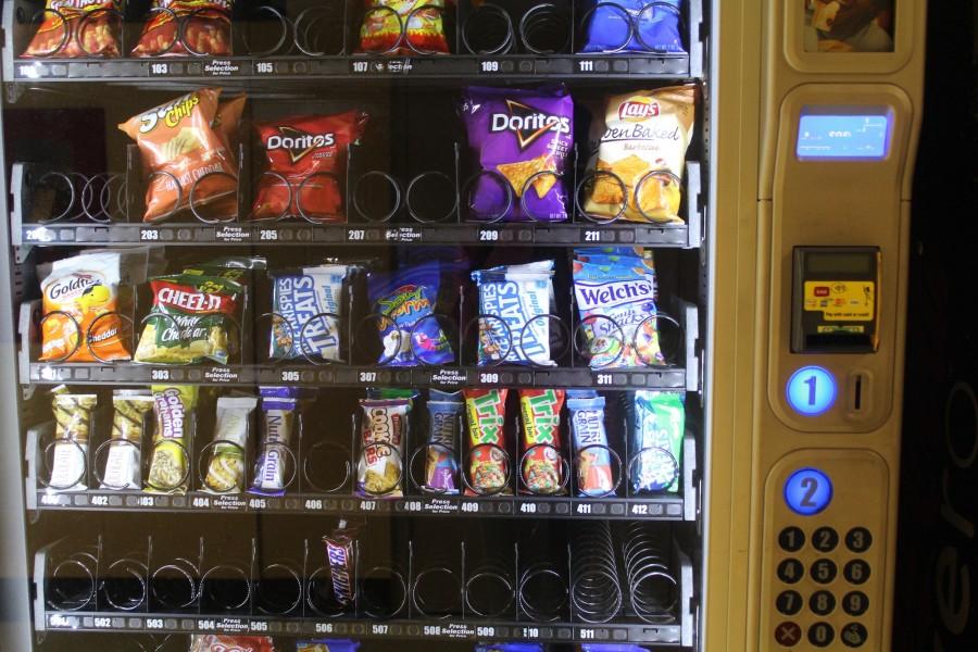 Broken or a blessing? If you stop by the vending machine in the 600 hallway today, you might be able to buy Goldfish for $.50 instead of a dollar. While most vending machines usually take money, this one helps you save it!