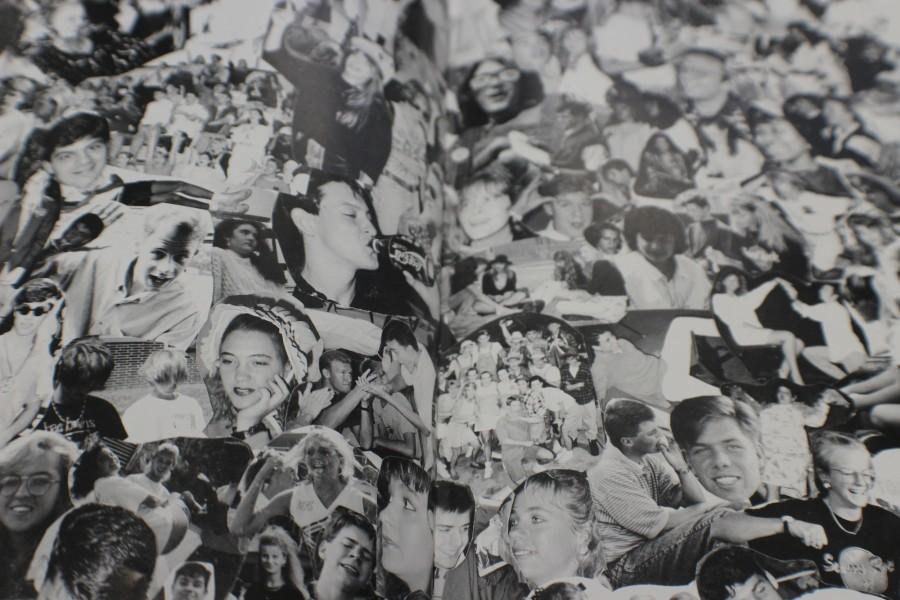 A collage of students in the NC yearbook of 1992, commemorates a year full of laughs, friendship, and memories.