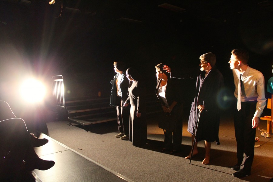 NCs Drama department performed Tracks in a Black Box play.