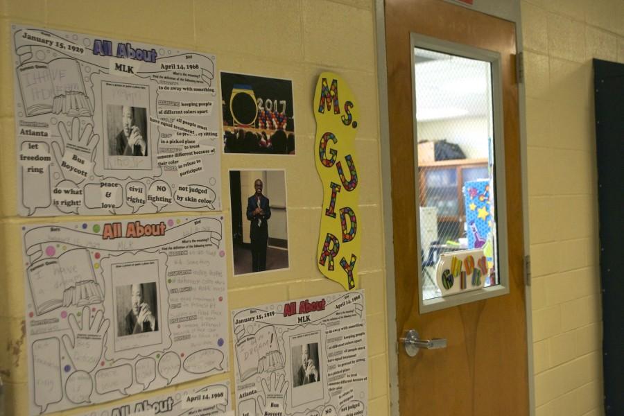 With MLK’s birthday coming up, Ms.Guidry’s special Ed class made posters representing the importance of the notorious civil rights leader. The posters include events that led to desegregation and famous quotes from MLK. Make sure to catch a glimpse of them in the 300 hall.   				