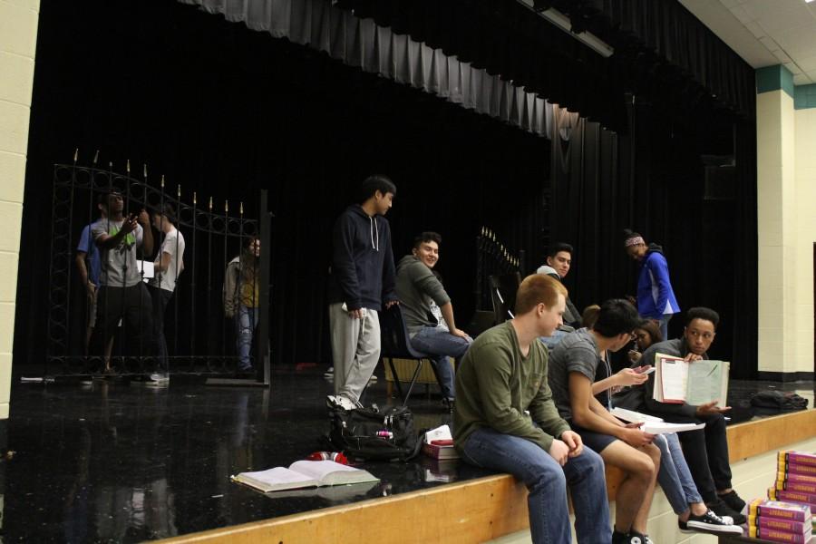 Renee Brown’s British literature class took to the theater to do their rendition of Shakespeare’s Macbeth. “We want to prove the curse wrong,” Brown said, and their attempts to prove the famed legend wrong may prevail. 
