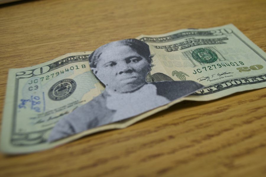  An emblem to all supporters of the civil rights movement and women’s rights groups, Harriet Tubman now resides on the $20 bill. 
