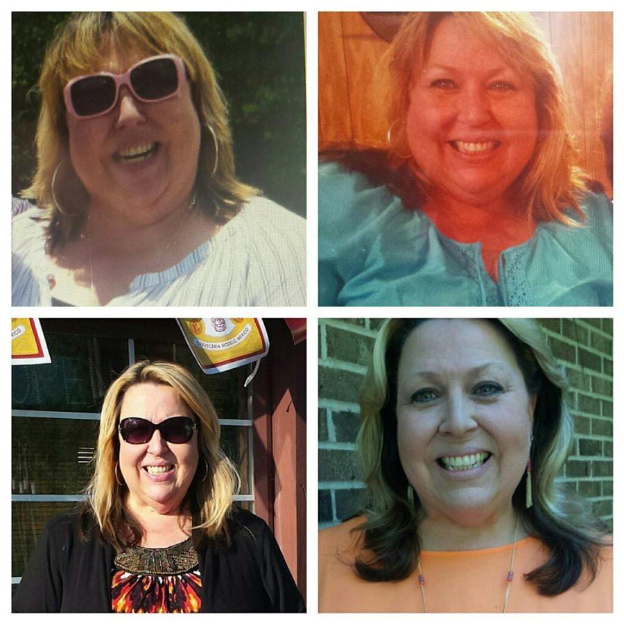 The top row displays Shelnutt’s weight change from June and July in the summer of 2015. The bottom row shows recent changes from this semester. As Shelnutt continues her weight loss journey, she occasionally feels flustered. “Sometimes I feel a little embarrassed because no one likes to be laughed at and some people think that making fun of fat people is funny, but it’s not it’s cruel and hurtful. Everybody has a struggle in life, mine is just very visible,” Shelnutt said. 