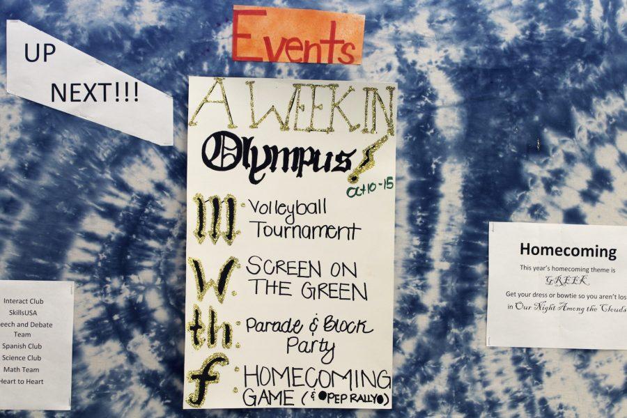 One of many Tribal Connection’s posters shows the groups hard work in maintaining the Greek aesthetic while still getting the school ready for the best Homecoming (HOCO) Week yet. Tribal Connection’s HOCO Committee continues to blow everyone’s mind through their creativity and flawless party-planning.   