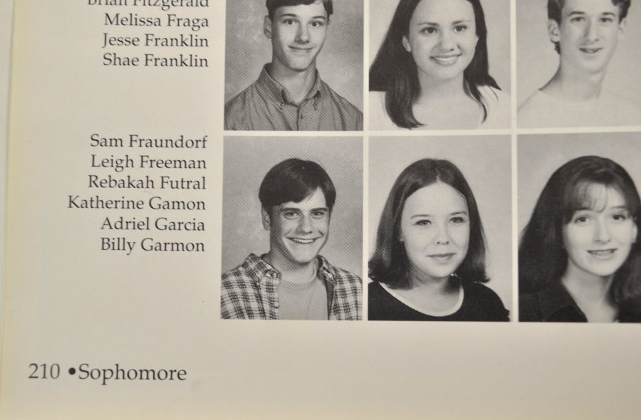 Mr. Sam Fraundorf as a sophomore in NC’s 1996 “A World Apart” yearbook. Coach Fraundorf graduated from NC in 1998 and is now teaching Magnet leadership, magnet U.S. government and sociology at NC. Coach Fraundorf was also the varsity boys lacrosse coach for five seasons.  