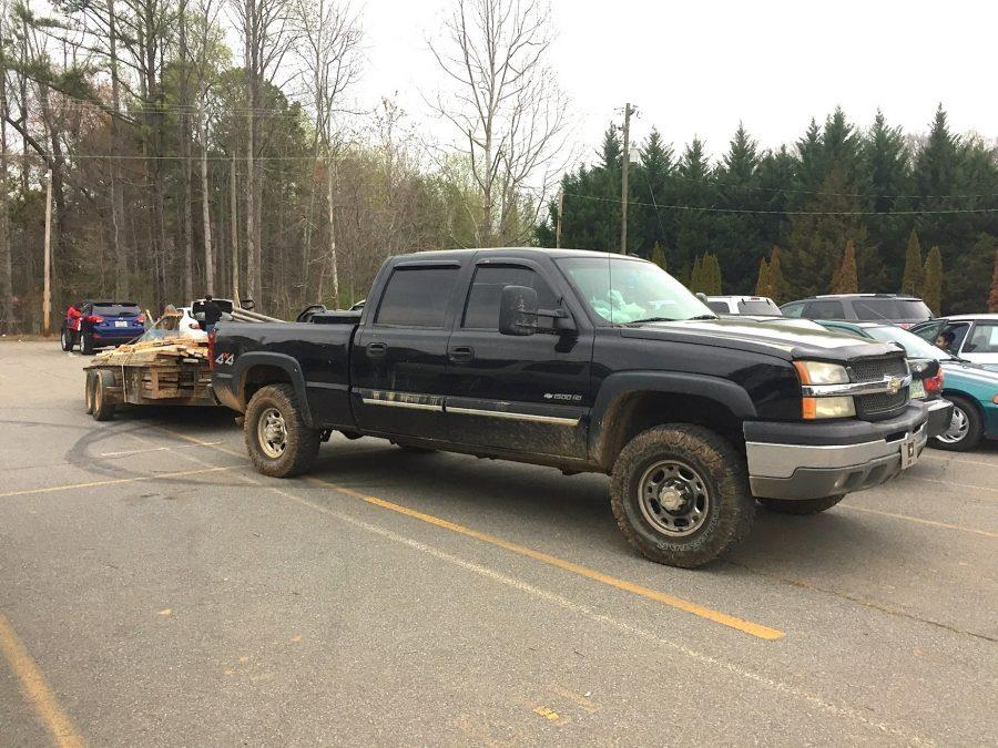 A construction worker’s car and trailer take up 4 parking spaces in the morning, making it even harder for students to find a parking slot and get to class. While currently undergoing a large-scale construction project, NC’s parking spaces greatly reduce, making every parking slot scarce and sacred. 