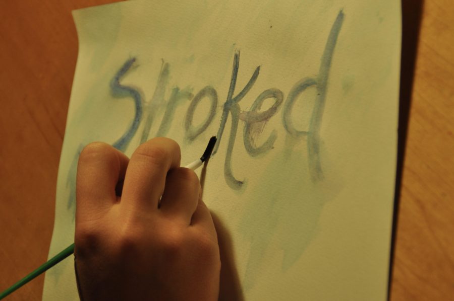 An NC student finds artistic inspiration in Stroked.