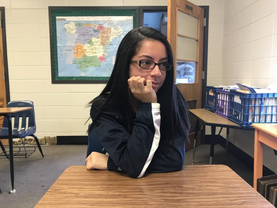 Senior Keara Rodriguez begins to overthink her school assignments: a perfect time to utilize mindfulness techniques to calm her anxieties. 