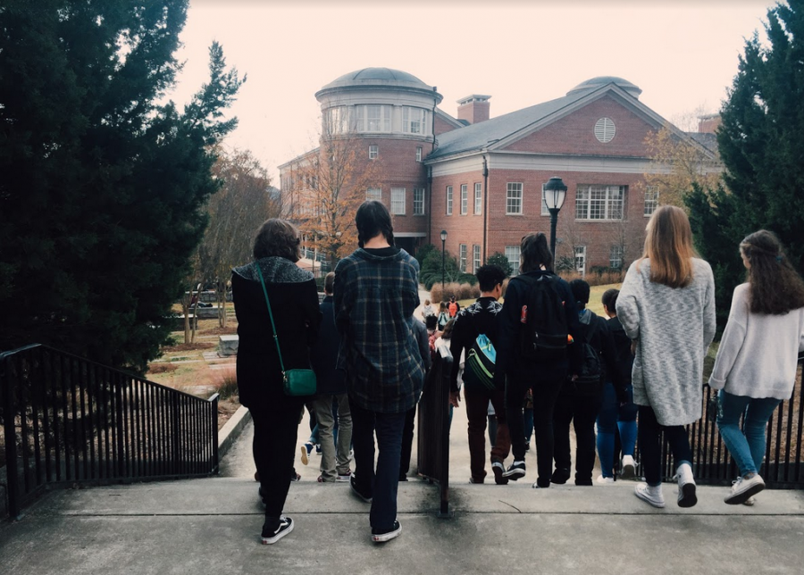 On November 30, thirty-seven NC students visited the University of Georgia and the University of North Georgia to explore potential college options. 