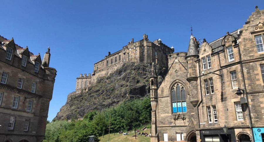 Edinburgh Castle, the main attraction in Edinburgh, Scotland, stands tall over the city as a reminder of the people that protected the city in years past. The infamous castle took shape from an igneous rock that came from a volcano millions of years ago. Its large structure and versatility made it one of the top visits of the tour, and students learned about its history, uses, and how it’s appreciated in modern day. “It [Edinburgh Castle] was cool; the view was especially nice, but I was still a little nervous because it was like the first day there,” NC graduate Carson Braddy said. 