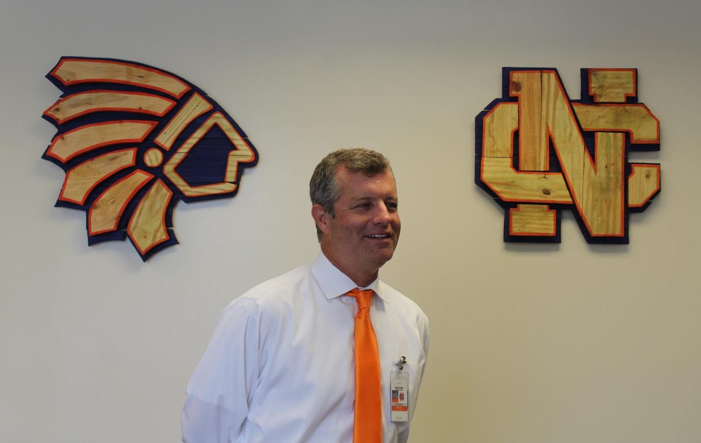 as principal moody takes on his new role, he holds the warrior