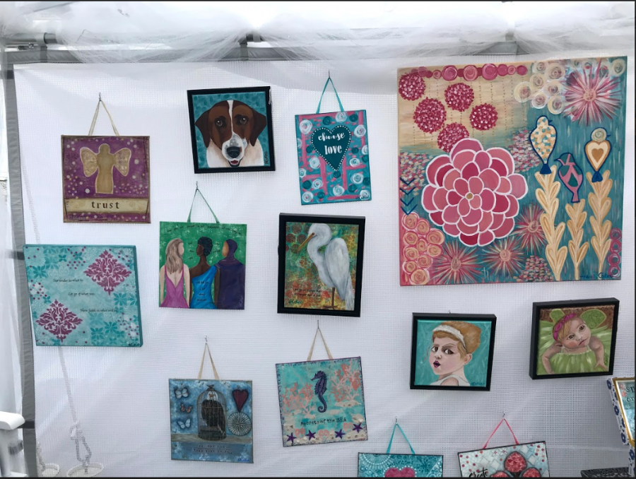 The Acworth Art Fest took place between April 6 and 7. The event offered a common ground for artists and creators to present their work. Art Fest participant Hannah Coker displayed 13 pieces of her work in hopes to meet new people and sell her products.