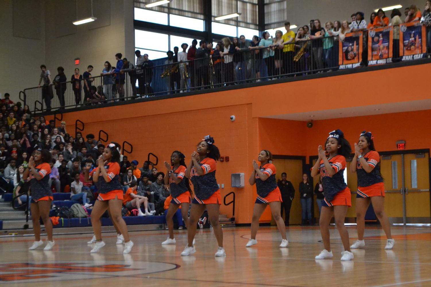 Pep rally peps up students – The Chant