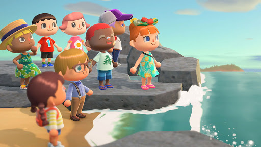 Various customizable avatars gather together near a beach in the recent Nintendo Switch game Animal Crossing: New Horizons. In the midst of the recent COVID-19 outbreak, several NC seniors fear they may find themselves robbed of the ultimate senior year experience: Prom; to remedy this situation, several seniors decided to create a dedicated prom lobby in New Horizons as a way to give the class of 2020 a way to experience this once in a lifetime event.