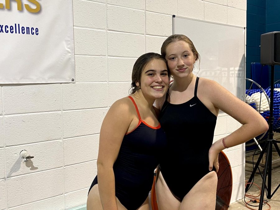 Jasmine Negron, pictured right, loves diving for the NC swim team. Jasmine participates in the NC International Studies Magnet program and balances her schoolwork and training very well, as she qualified for state this past season. Negron can not wait for what next season will bring, as she continues to work hard to pursue her dreams.