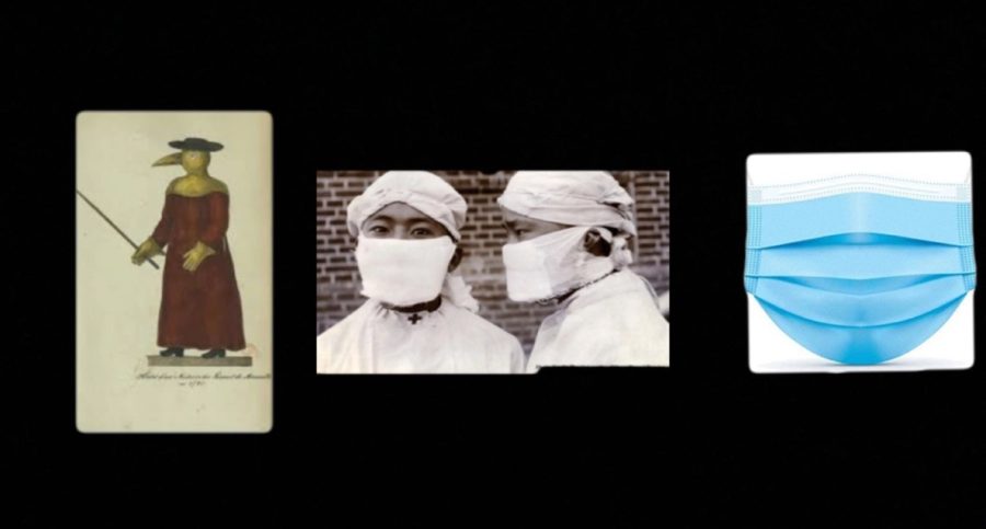 Face masks did not first appear during the COVID-19 pandemic. The usage of masks occurs for over three centuries. With the help of time, society learns what works and what does not work through trial and error and from scientists who came before them. The world must give thanks to the first doctors for creating what everyday citizens would use in times of illness. 
