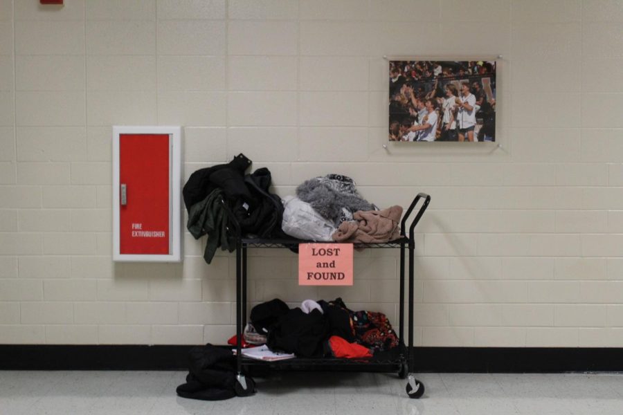 North Cobb Highschool officially opened the lost and found, located next to Admin one. Students can find lost items here.
“We put the lost and found cart next to admin 1 so people can see it on the way to or from lunch. We put it up on Monday and It will stay there until Friday morning. The cart contains items from the beginning of the semester,” Administrator Leasa Bonilla said.
Granted this amazing opportunity to find what people lost, look quickly before the cart vanishes. Items range from earbuds to sweaters.