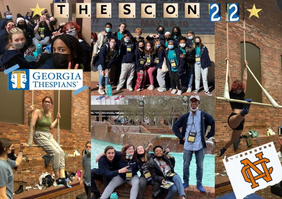 Every year, NC’s thespians look forward to traveling to Columbus State University to attend Thescon. The impressive three-day convention allows participants to strengthen their theatrical resumes as they attend seven workshops and watch live shows. Although exhausting, the eventful weekend allows NC’s thespians to surround themselves with 4,000 other Georgia high schoolers who share similar talents and passions.