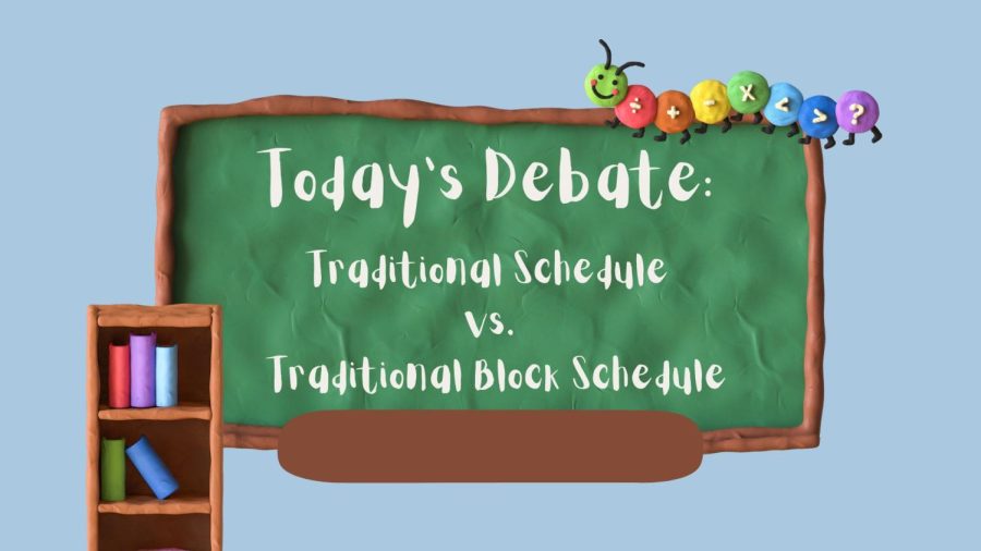 Originally, high schools favored the traditional schedule because of its simplicity, but soon developed a stronger method for student success. The traditional block schedule serves as an opportunity for students to enroll in 32 classes, and receive the time to focus on each course. Despite minor flaws in the block method, students enjoy the change in routine, and the time they can spend on four classes rather than seven. “The block schedule helps me meet and get to know more people instead of being around the same people for an entire year. I also like getting new classes and different lunches where I can make friends that I would not have made without a change in schedules,” junior Holly Stallings said.
