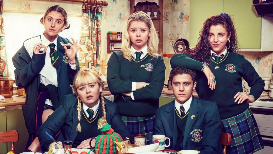 The long-awaited finale of Channel 4’s “Derry Girls” arrived on Netflix October 7. Viewers watch the final journey of the five quirky friends who experience their last year of secondary school and make their way out of adolescence. The popular show explores the group entering romantic situations and dealing with ups and downs. Ending a show with three seasons can leave audiences content with a satisfying finish but also can cause heart-wrenching emotions fro parting with beloved characters. 
