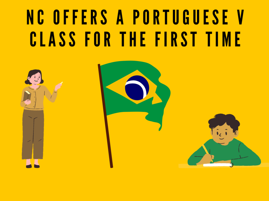 Students+prepare+themselves+to+take+the+first+Portuguese+V+class+offered+at+NC.+The+class+will+begin+in+the+spring+semester+and+open+doors+for+those+wanting+to+excel+in+their+knowledge+of+the+language.+Portuguese+teacher+Tatiana+Watson+plans+her+lessons+for+the+new+course+and+expresses+her+excitement+as+the+first+Portuguese+teacher+in+Georgia+to+offer+this+course.