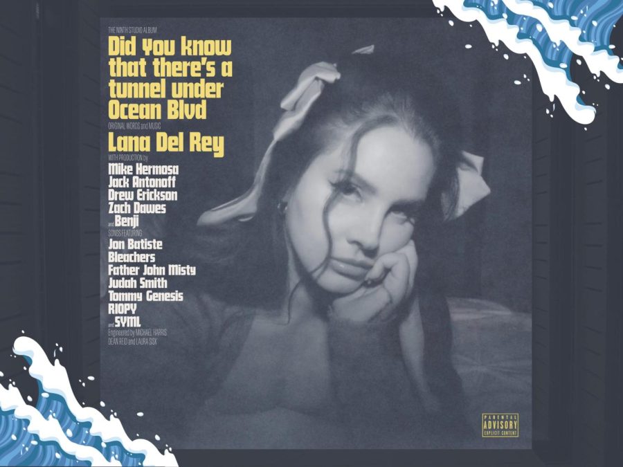 Famous music artist Lana Del Rey released her newest album “Did you know that there’s a tunnel under Ocean Blvd” Friday March 25, satisfying fans with her soothing voice accompanied by predominantly piano backgrounds. The album includes 16 tracks, all with compelling stories told in a variety of ways. 
