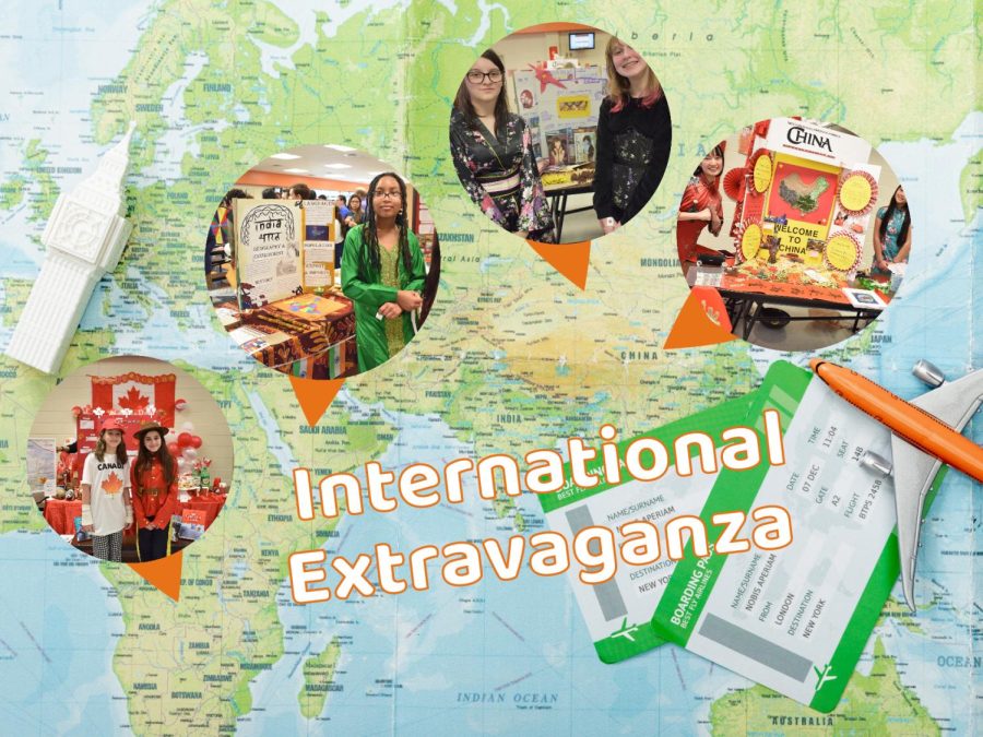 The+International+Extravaganza+makes+a+groundbreaking+return+after+a+cancellation+due+to+the+pandemic+in+2020.+The+evening+event%2C+hosted+in+NC%E2%80%99s+cafeteria%2C+provided+students%2C+parents%2C+administration+and+the+community+with+an+enjoyable+experience.+Participants+left+with+full+stomachs+and+satisfied+minds+following+presentations+by+Awtrey+and+Barber+middle+school+students%2C+who+educated+listeners+with+the+cultures%2C+traditions+and+customs+of+over+40+countries.+