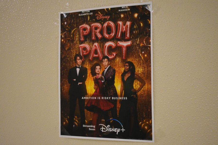 Filled with witty dialogue, intriguing side characters and a plethora of ‘80s references Disney+’s newest film, “Prom Pact,” explores an overachieving teen girls journey into the world of romance. Throughout the film, audience members become transported into the refreshing feeling of romantic comedy, and recall the charming nature of the genre. 