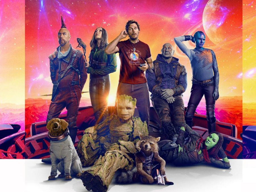 	Marvel delivers the third and final film of the “Guardians of the Galaxy” series with a grand finale including a spectacular plot and powerful visuals. The film brings back classic qualities prevalent in past films while also branching off to avoid creating another generic Marvel movie. Its diverse cast beautifully represents the characters and delivers a graceful send-off to each one.

