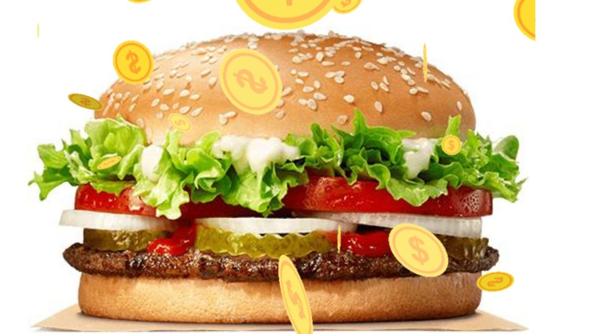 Burger+King+announced+a+price+change+of+their+signature+menu+item%2C+The+Whopper%2C+to+only+one+cent.+This+announcement+took+the+internet+by+storm+with+the+delicious+announcement+causing+the+news+to+trend+throughout+social+media+platforms+like+X.+Fast+food+enthusiasts+and+students+looking+for+a+cheap+meal+can+head+over+to+the+famous+fast+food+chain+to+exchange+their+spare+change+for+the+jam-packed+burger.+%0A%09%0A