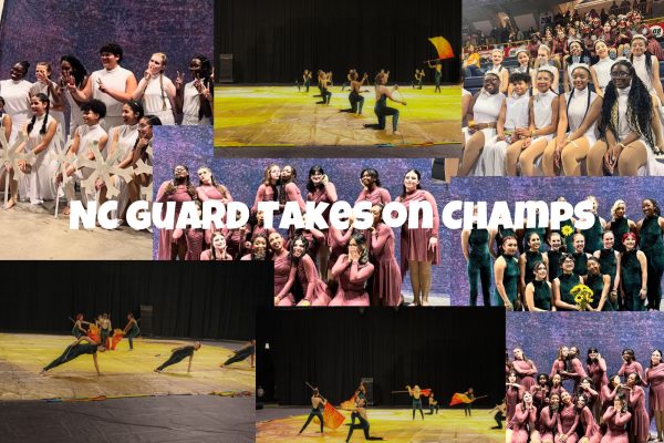 With the end of the NC Winter Guard 2024 season, the SAPA championships take place as the final run for all three NC guards. The concluding run for the shows, titled “Men of Snow,” “Half Acre” and “Dear Vincent…,” mark the last season for a couple of NC seniors heading into college. While championships lead the way for fond memories and great times spent, the NC guards end the season strong and patiently await the upcoming color guard season. 