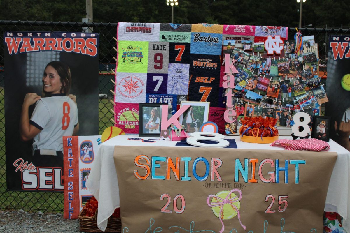 #8 senior set up