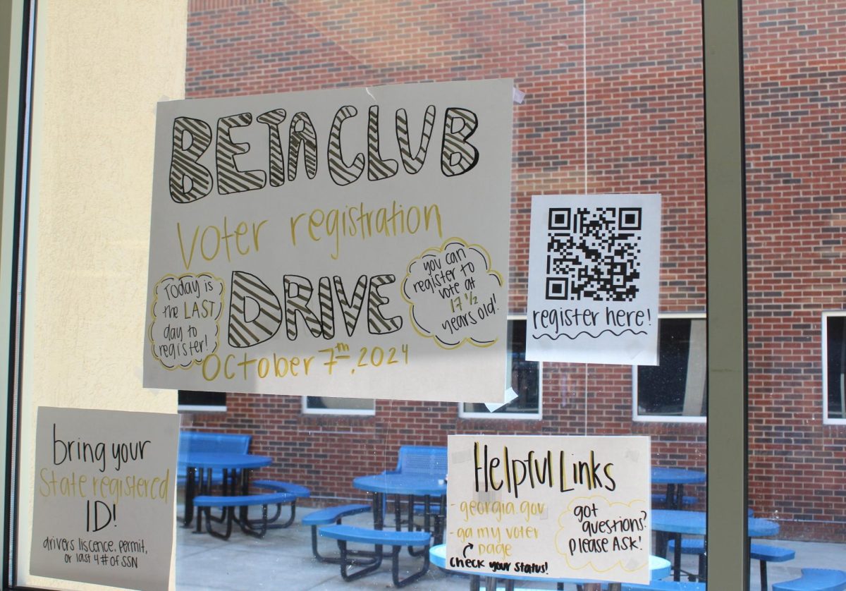 Beta Club voter drive