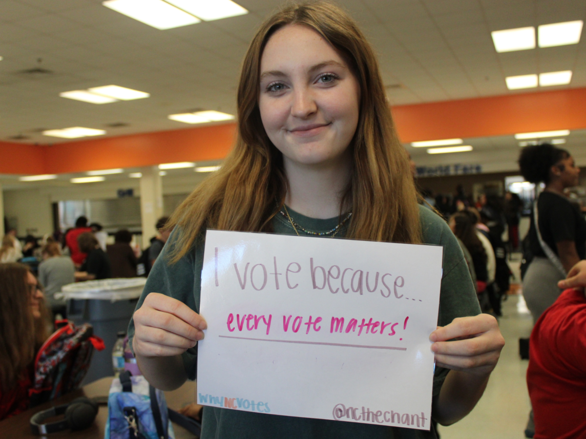 Although she recently reached voting age, magnet senior Camryn Zwang acknowledges the significance of young people using their voices in a democracy. As an involved student and youth advocate, Zwang aims to encourage her younger friends to educate themselves on the upcoming presidential election. With thirty-four days left until she sets out to vote for the first time, Zwang looks forward to directly participating in American politics. “I want to vote because it’s important to understand the ‘wants’ I have as a citizen, and how the current candidates reciprocate that. It’s critical that I live in a country where I feel safe with the leaders we have, and this can be done by voting appropriately with the privilege I have of voting. I vote for my friends, family, and community. It’s important that I use my vote for those who can’t,” Zwang said. 