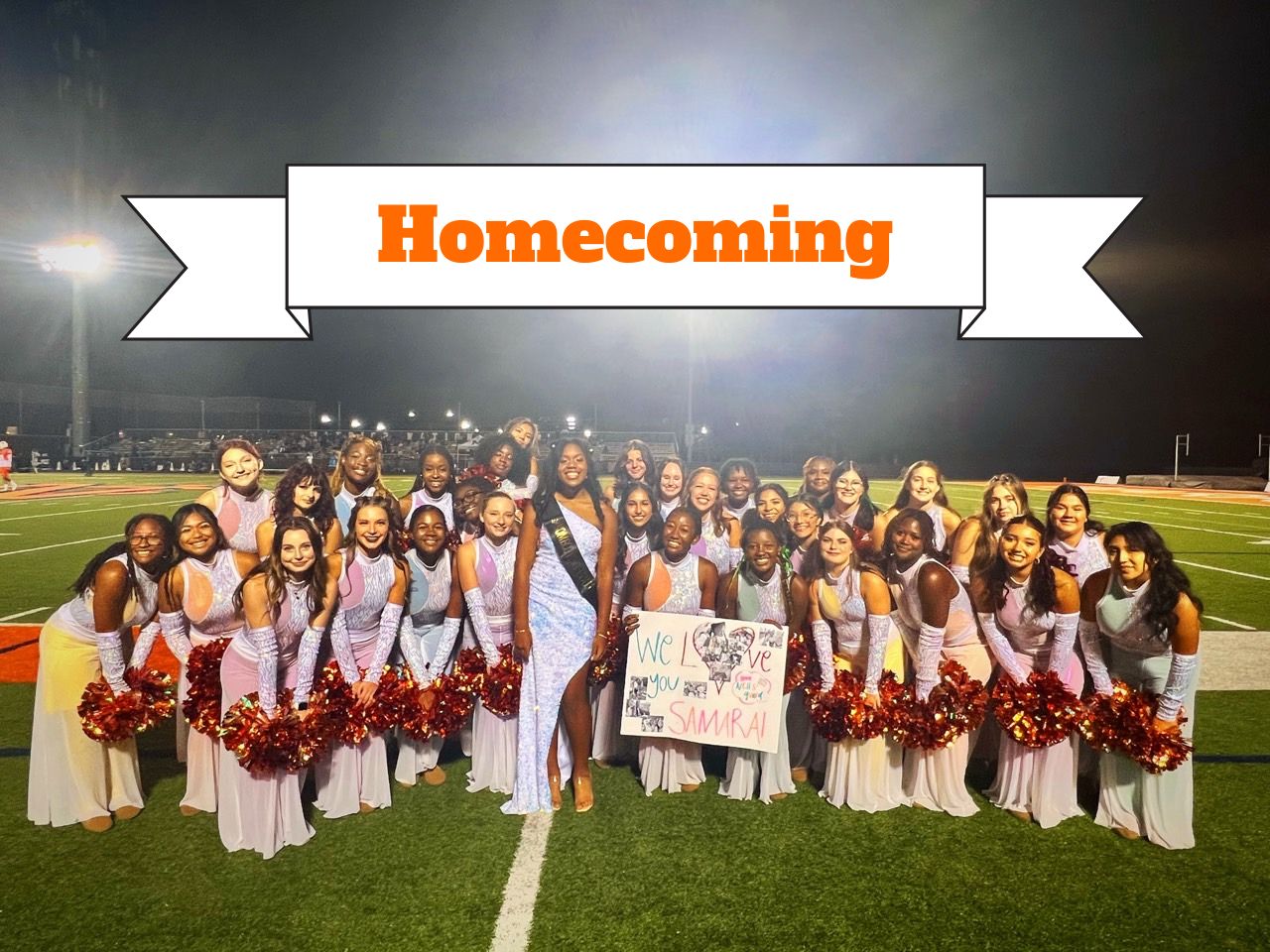 As the school prepares for an amazing night of dancing and glamor, excitement fills the air at the football stadium. From homecoming proposals to court announcements, the NC color guard radiates energy, cheering passionately while creating unforgettable memories. Follow the friendships and unity that flow through student life. 