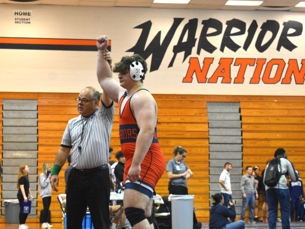 November 9, NC’s Warrior Wrestling hosted twelve schools in honor of their annual Warrior Invitational tournament. In the midst of their varsity boys lineup, both seasoned competitors and fresh faces headed onto the mat with one goal in mind — beating their opponents. With their first event under their belts, the Warriors look forward to building upon their established successes throughout the season. 