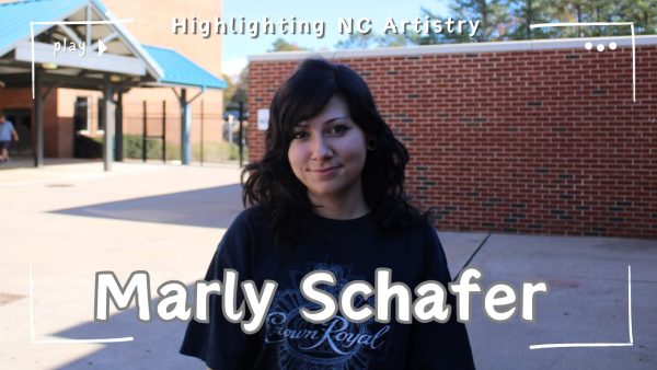 Sophomore Marly Schafer takes every opportunity to embrace her artistic capabilities. Her unique taste, style and outlook on life allow her to share her passion and inspire her peers. As Schafer progresses in her high school career, she plans to keep striving toward new horizons in her art journey.