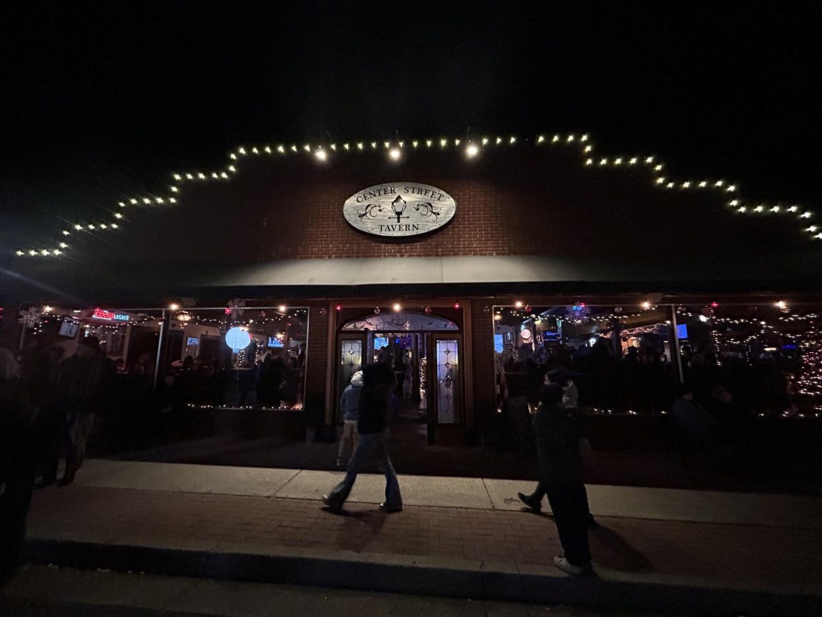 Center Street Tavern, a local bar and restaurant decked out in Christmas decorations, gained notable attention due to the location on Center Street — right at the heart of the event.
