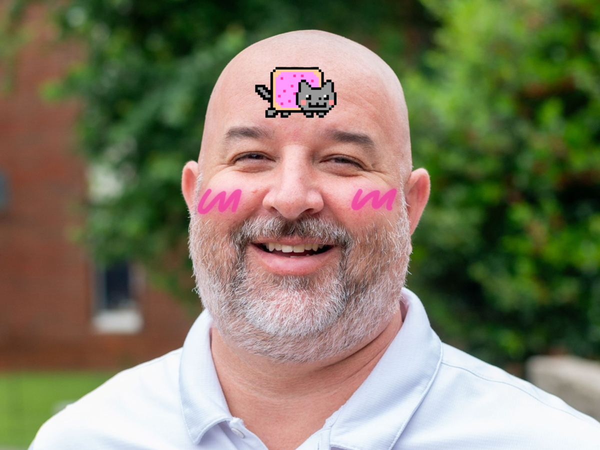 Principal David Bell walks the halls with an imposing and threatening aura. While he may prefer it that way, a massive majority of the student body does not. A tattoo of a Nyan Cat on his head would serve to reduce his menacing aura and spark conversation among peers and students. A recent petition by NC students shows the student body’s support for the cause. 
