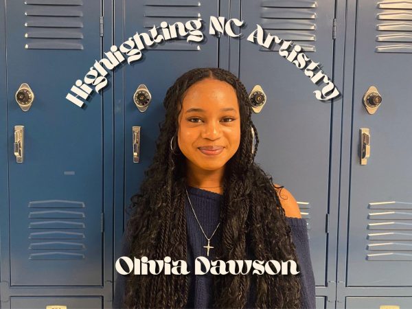 Olivia Dawson explores multiple unique qualities of self-expression in art reflectingg her interests. Heavily influenced by her father, Dawson dabbles in history and creative proficiency, combining the two through her sketches. As the freshman continues through her magnet high school journey, she hopes to expand her erudition to fuel her artistic abilities. 